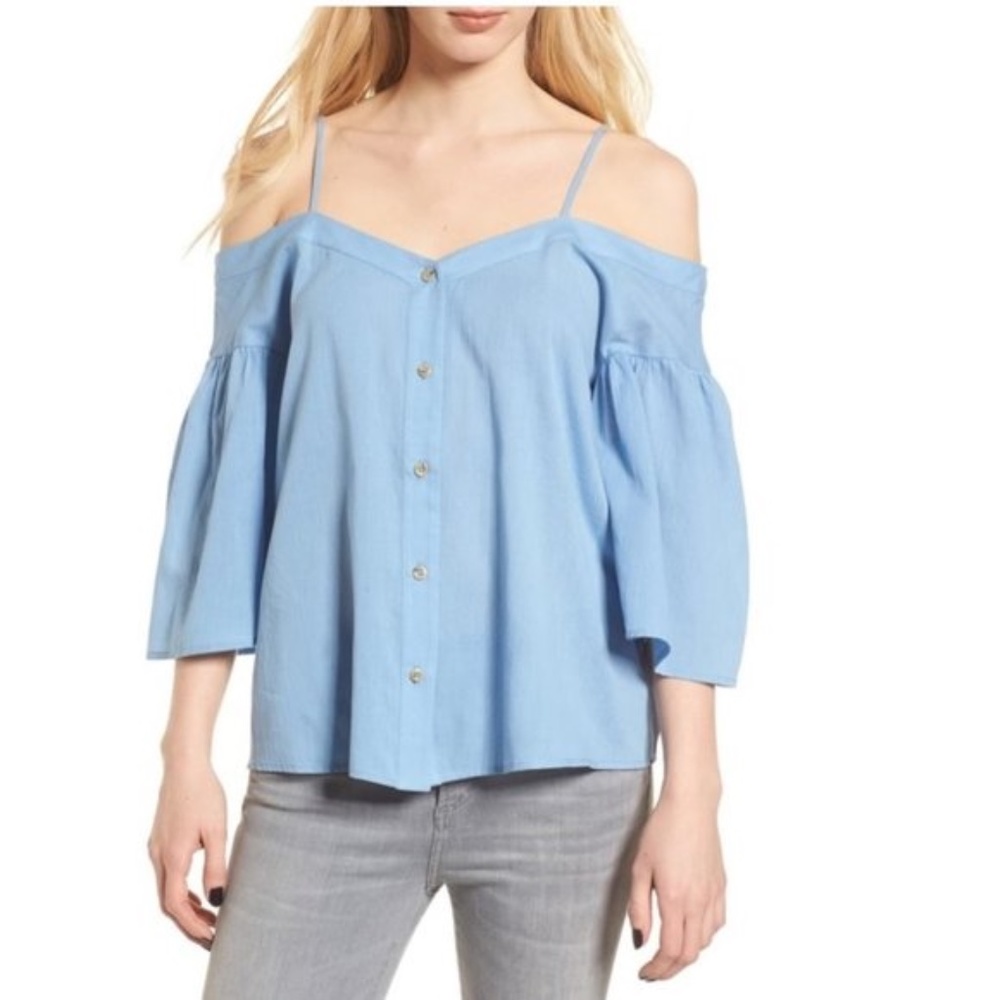 BP. Cotton Off the Shoulder Top